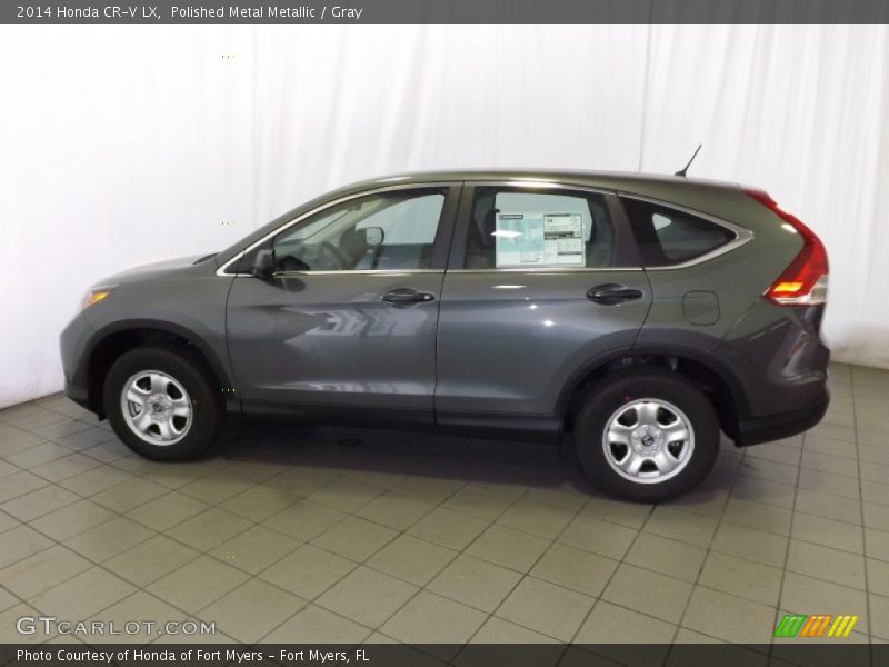 Polished Metal Metallic / Gray 2014 Honda CR-V LX