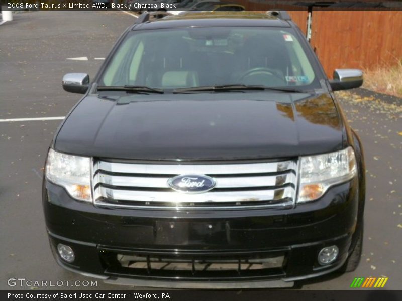 Black / Charcoal Black 2008 Ford Taurus X Limited AWD