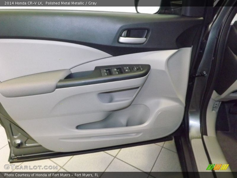 Polished Metal Metallic / Gray 2014 Honda CR-V LX