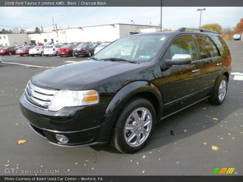 Black / Charcoal Black 2008 Ford Taurus X Limited AWD