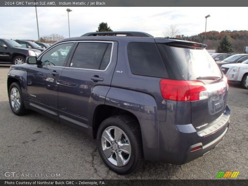 Iridium Metallic / Jet Black 2014 GMC Terrain SLE AWD