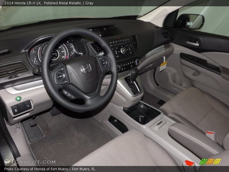 Polished Metal Metallic / Gray 2014 Honda CR-V LX