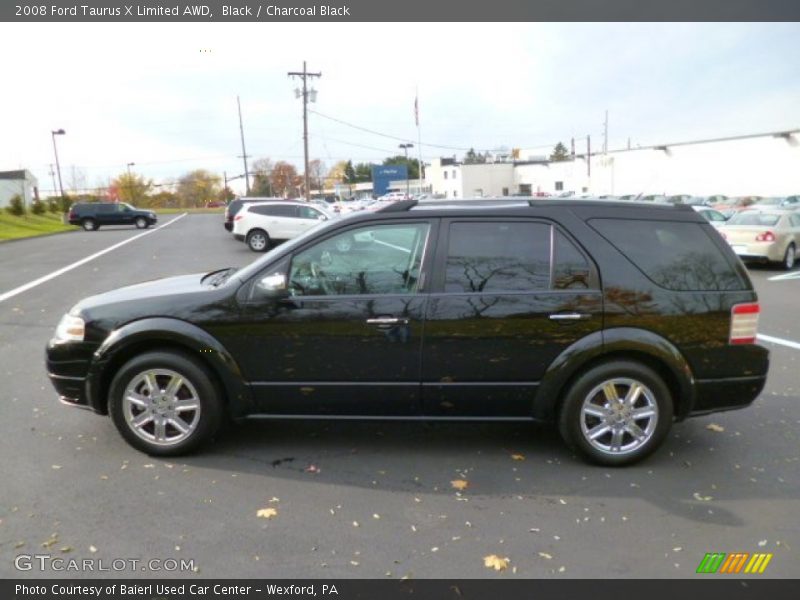 Black / Charcoal Black 2008 Ford Taurus X Limited AWD