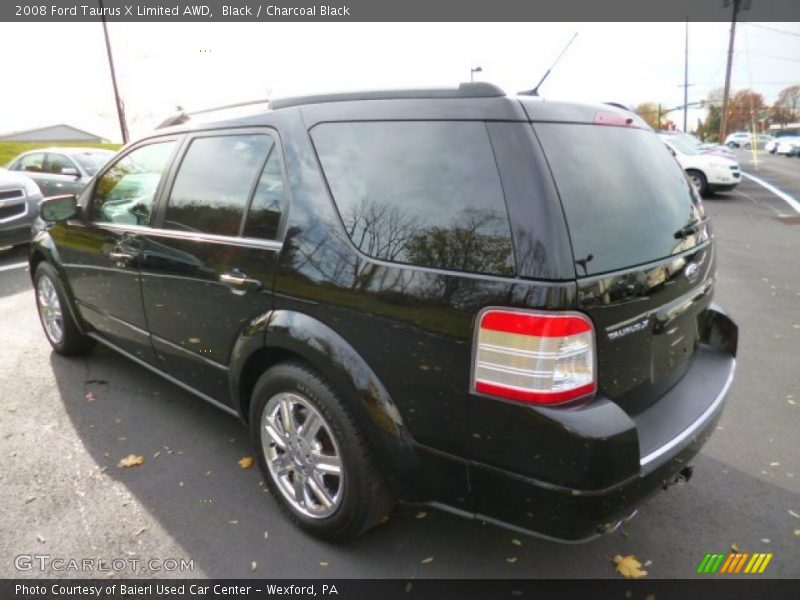 Black / Charcoal Black 2008 Ford Taurus X Limited AWD