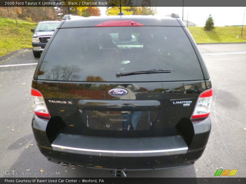 Black / Charcoal Black 2008 Ford Taurus X Limited AWD
