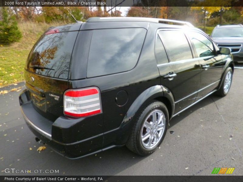 Black / Charcoal Black 2008 Ford Taurus X Limited AWD