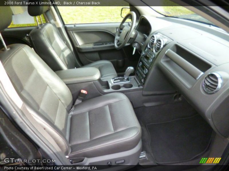 Black / Charcoal Black 2008 Ford Taurus X Limited AWD