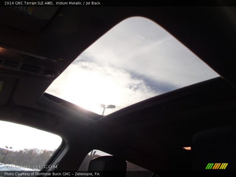 Iridium Metallic / Jet Black 2014 GMC Terrain SLE AWD