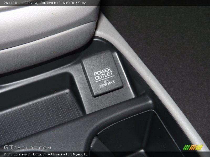 Polished Metal Metallic / Gray 2014 Honda CR-V LX