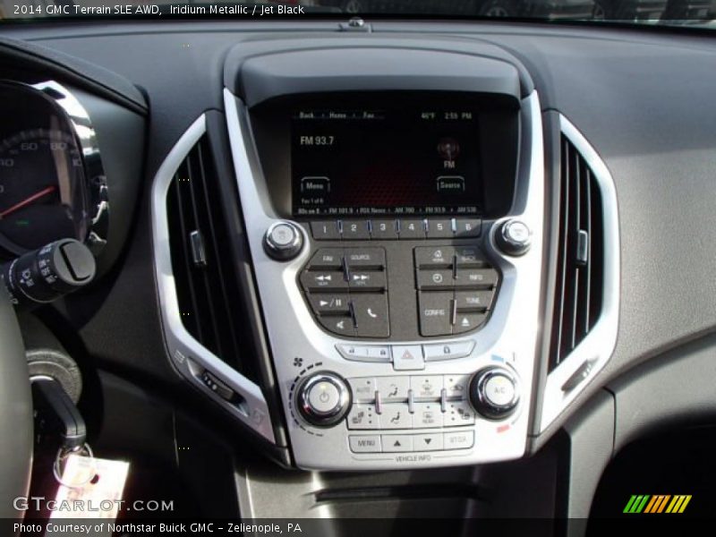 Iridium Metallic / Jet Black 2014 GMC Terrain SLE AWD