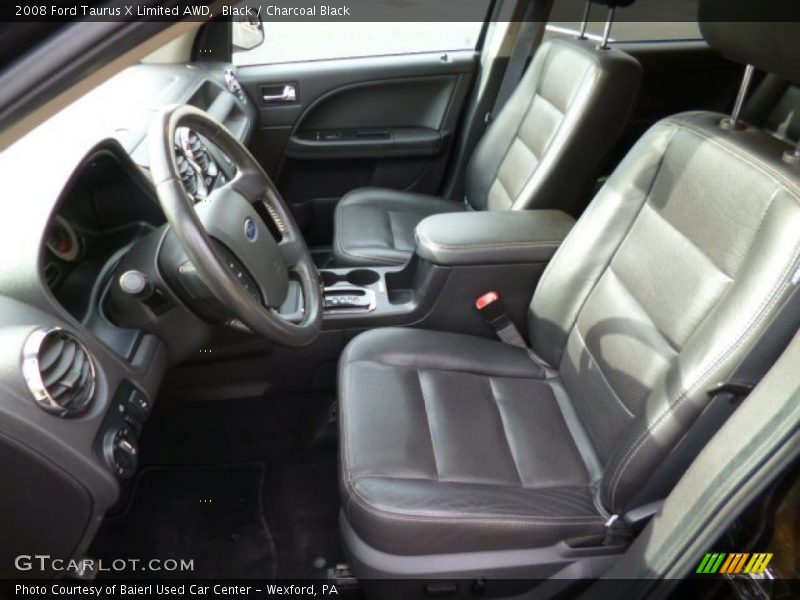 Black / Charcoal Black 2008 Ford Taurus X Limited AWD