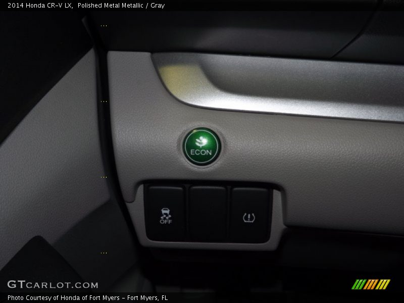 Polished Metal Metallic / Gray 2014 Honda CR-V LX