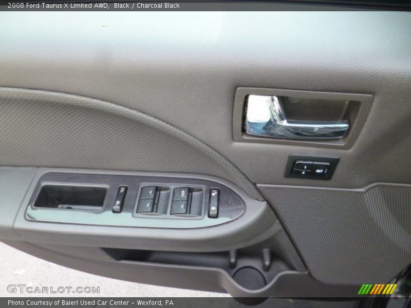 Black / Charcoal Black 2008 Ford Taurus X Limited AWD