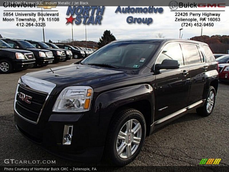 Iridium Metallic / Jet Black 2014 GMC Terrain SLE