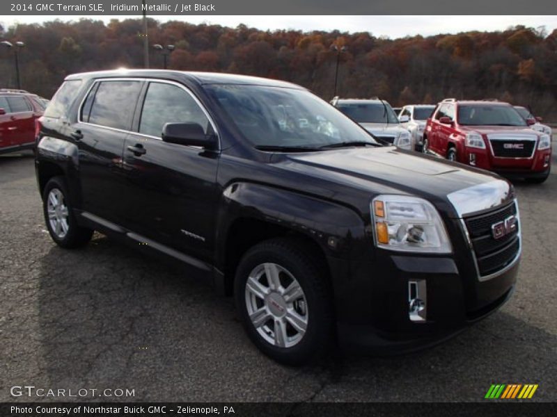 Iridium Metallic / Jet Black 2014 GMC Terrain SLE