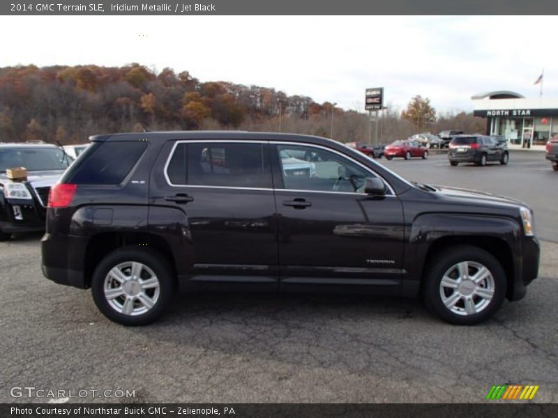 Iridium Metallic / Jet Black 2014 GMC Terrain SLE