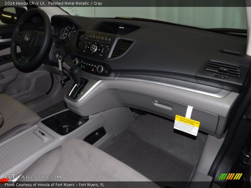 Polished Metal Metallic / Gray 2014 Honda CR-V LX