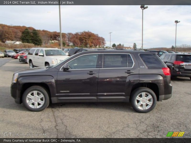 Iridium Metallic / Jet Black 2014 GMC Terrain SLE