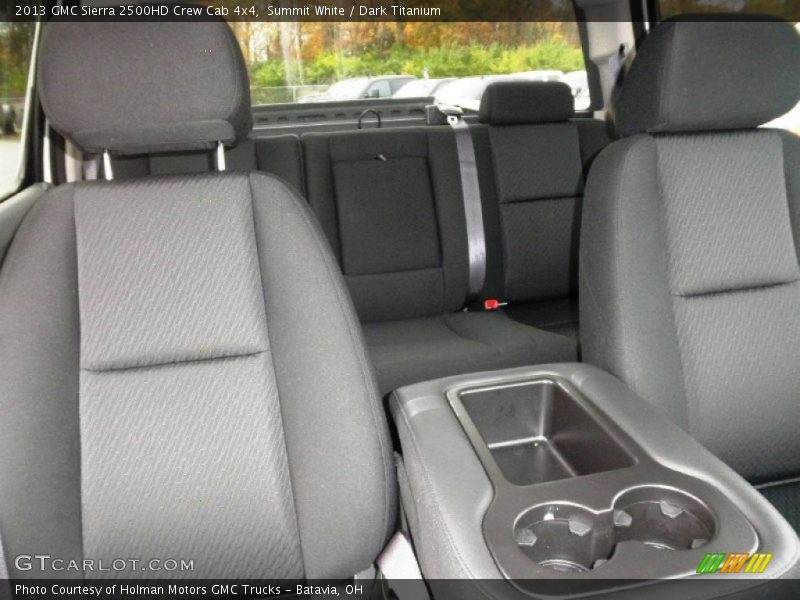 Summit White / Dark Titanium 2013 GMC Sierra 2500HD Crew Cab 4x4