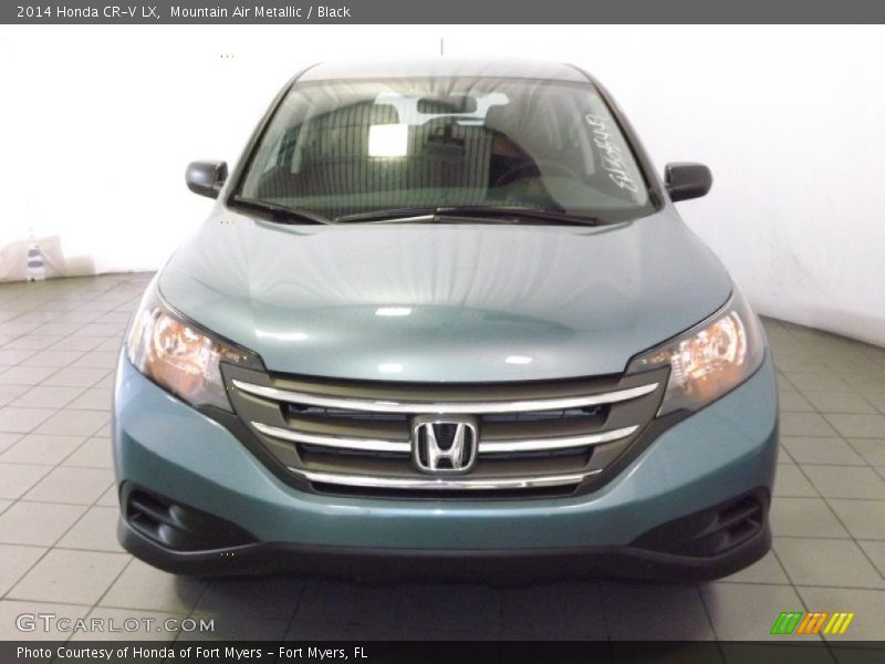 Mountain Air Metallic / Black 2014 Honda CR-V LX