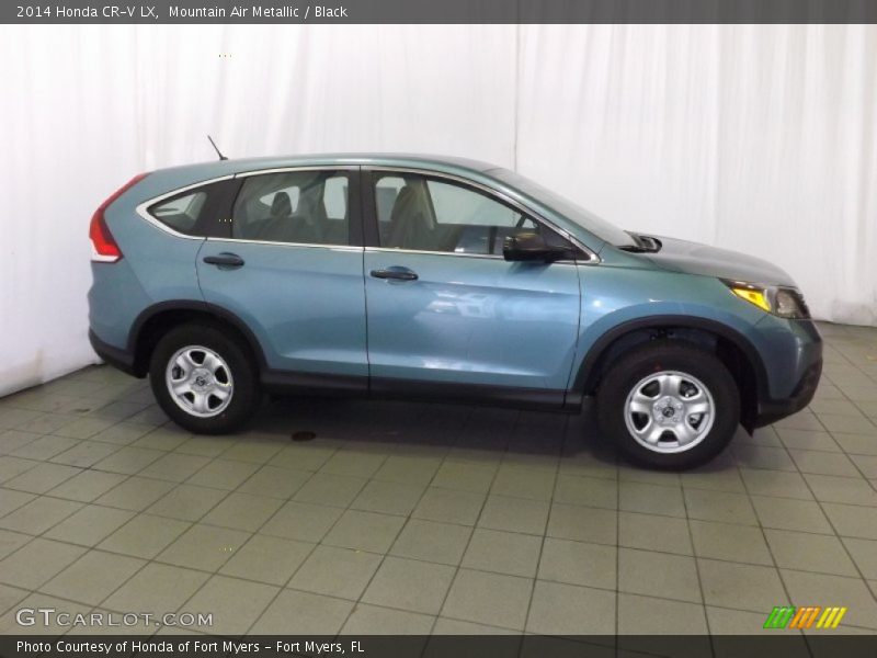 Mountain Air Metallic / Black 2014 Honda CR-V LX