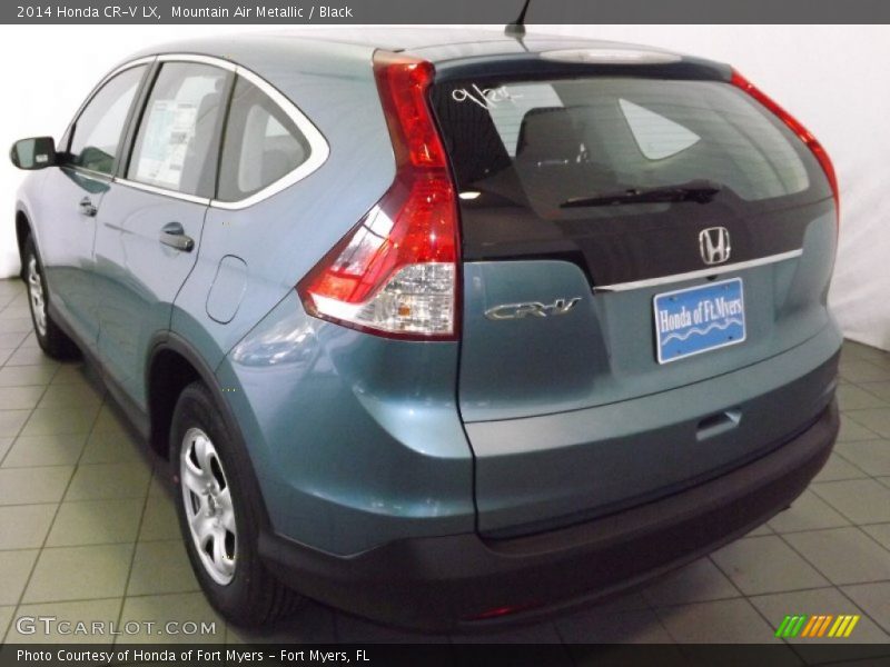 Mountain Air Metallic / Black 2014 Honda CR-V LX