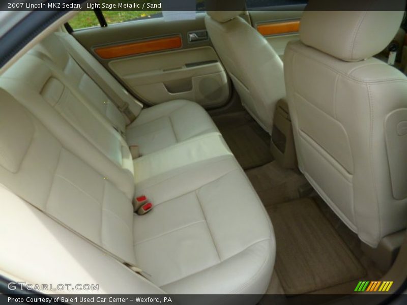 Light Sage Metallic / Sand 2007 Lincoln MKZ Sedan