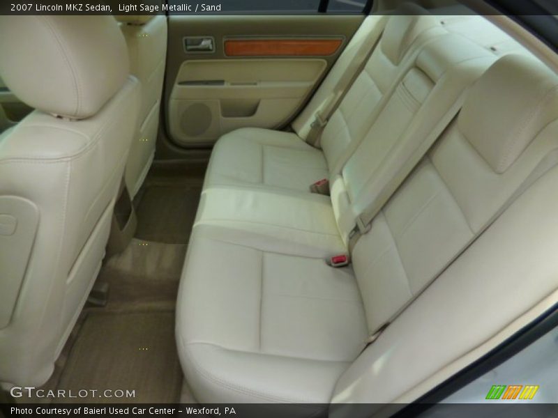 Light Sage Metallic / Sand 2007 Lincoln MKZ Sedan