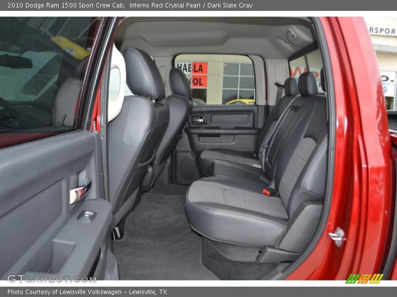 Inferno Red Crystal Pearl / Dark Slate Gray 2010 Dodge Ram 1500 Sport Crew Cab