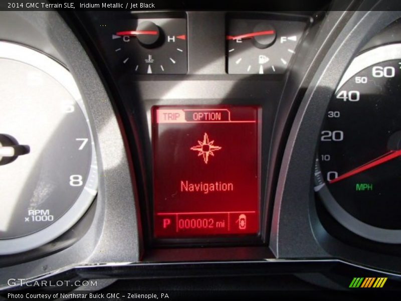 Iridium Metallic / Jet Black 2014 GMC Terrain SLE
