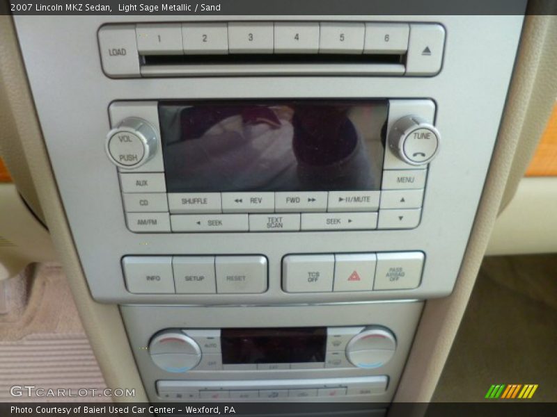 Light Sage Metallic / Sand 2007 Lincoln MKZ Sedan