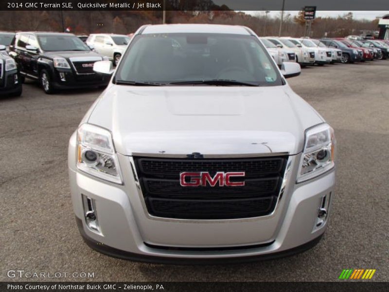 Quicksilver Metallic / Jet Black 2014 GMC Terrain SLE