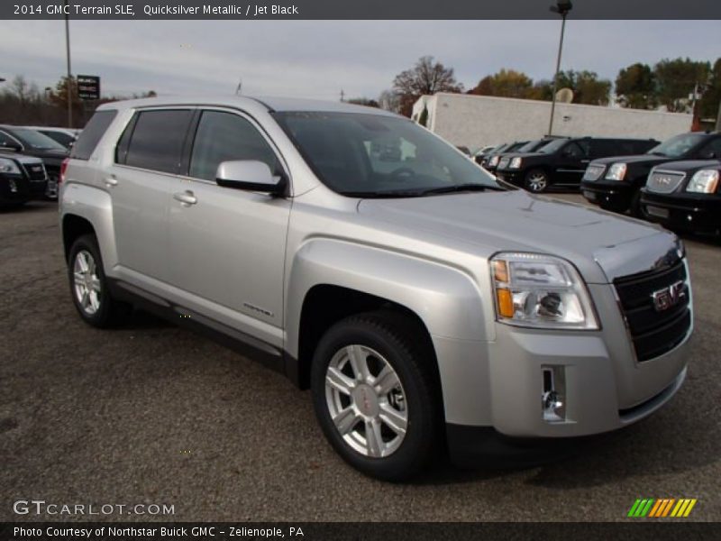 Quicksilver Metallic / Jet Black 2014 GMC Terrain SLE