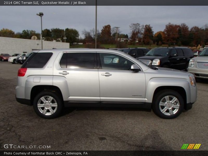 Quicksilver Metallic / Jet Black 2014 GMC Terrain SLE
