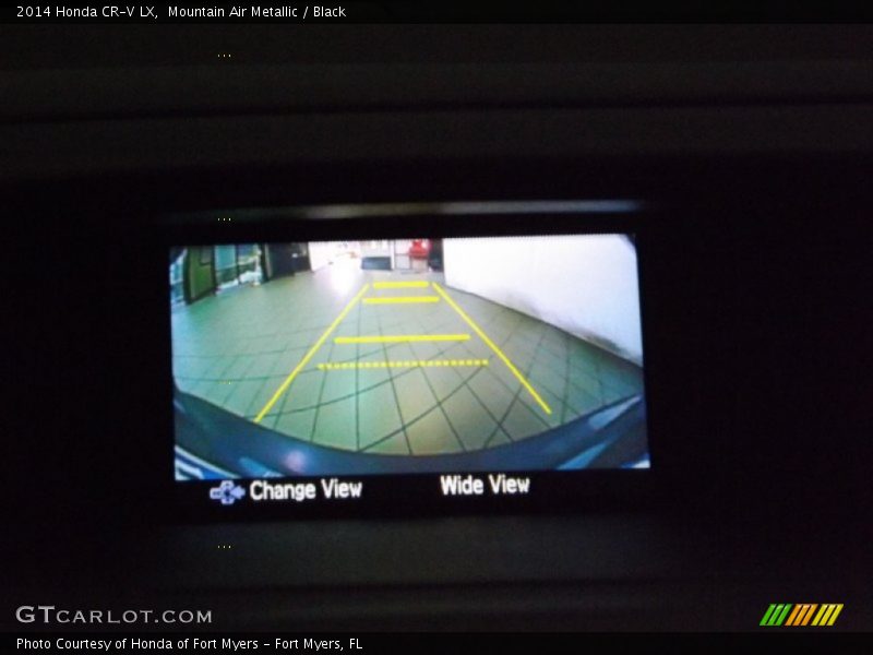 Mountain Air Metallic / Black 2014 Honda CR-V LX
