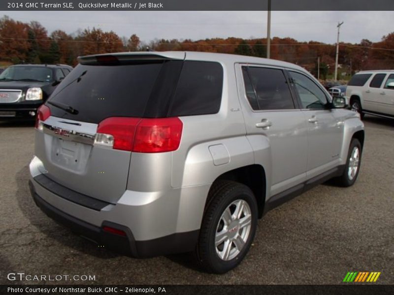 Quicksilver Metallic / Jet Black 2014 GMC Terrain SLE
