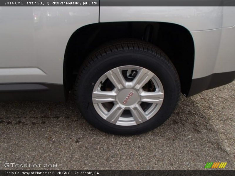 Quicksilver Metallic / Jet Black 2014 GMC Terrain SLE