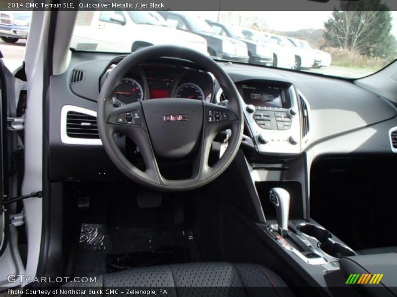 Quicksilver Metallic / Jet Black 2014 GMC Terrain SLE