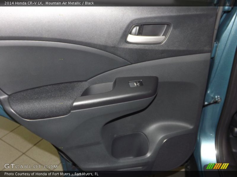 Mountain Air Metallic / Black 2014 Honda CR-V LX