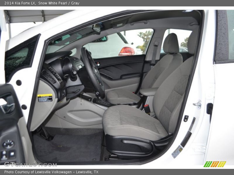 Front Seat of 2014 Forte LX