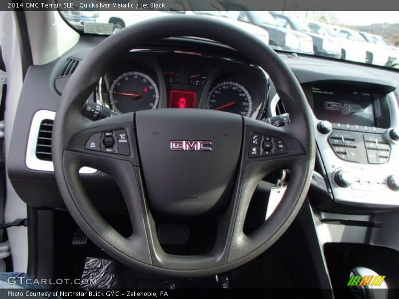 Quicksilver Metallic / Jet Black 2014 GMC Terrain SLE