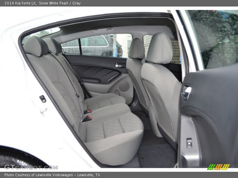 Rear Seat of 2014 Forte LX