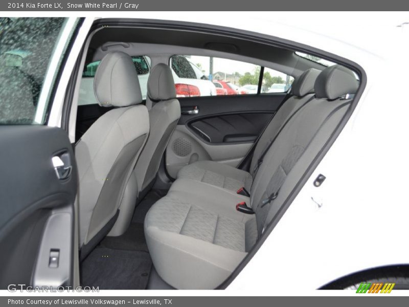 Rear Seat of 2014 Forte LX