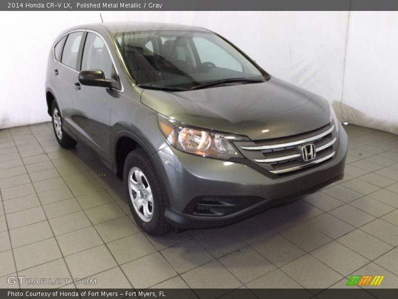Polished Metal Metallic / Gray 2014 Honda CR-V LX