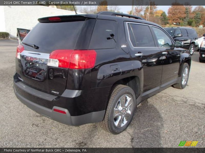 Carbon Black Metallic / Jet Black 2014 GMC Terrain SLE AWD