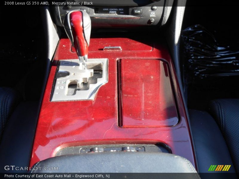 Mercury Metallic / Black 2008 Lexus GS 350 AWD