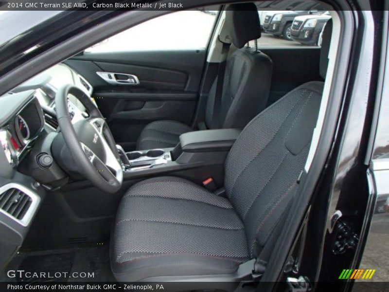 Carbon Black Metallic / Jet Black 2014 GMC Terrain SLE AWD