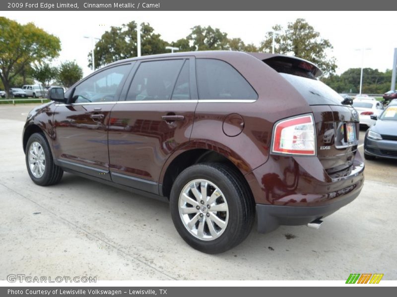 Cinnamon Metallic / Camel 2009 Ford Edge Limited