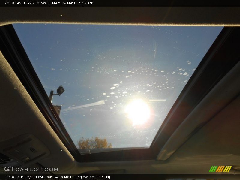 Mercury Metallic / Black 2008 Lexus GS 350 AWD