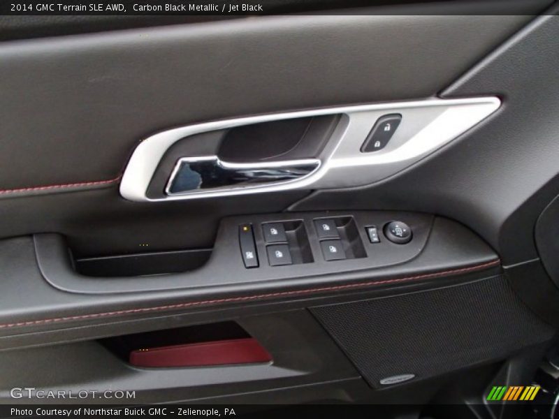 Carbon Black Metallic / Jet Black 2014 GMC Terrain SLE AWD